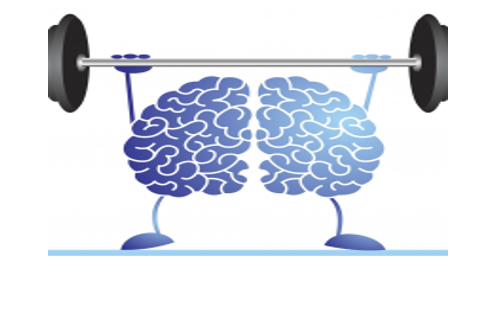 icono de un cerebro haciendo deporte