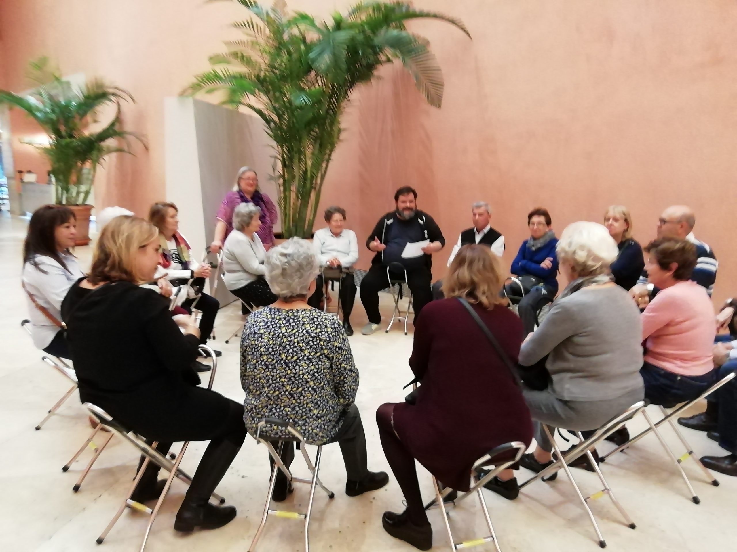 Actividad ARTETERAPEUTICA en MUSEO THYSSEN-BORNEMISZA