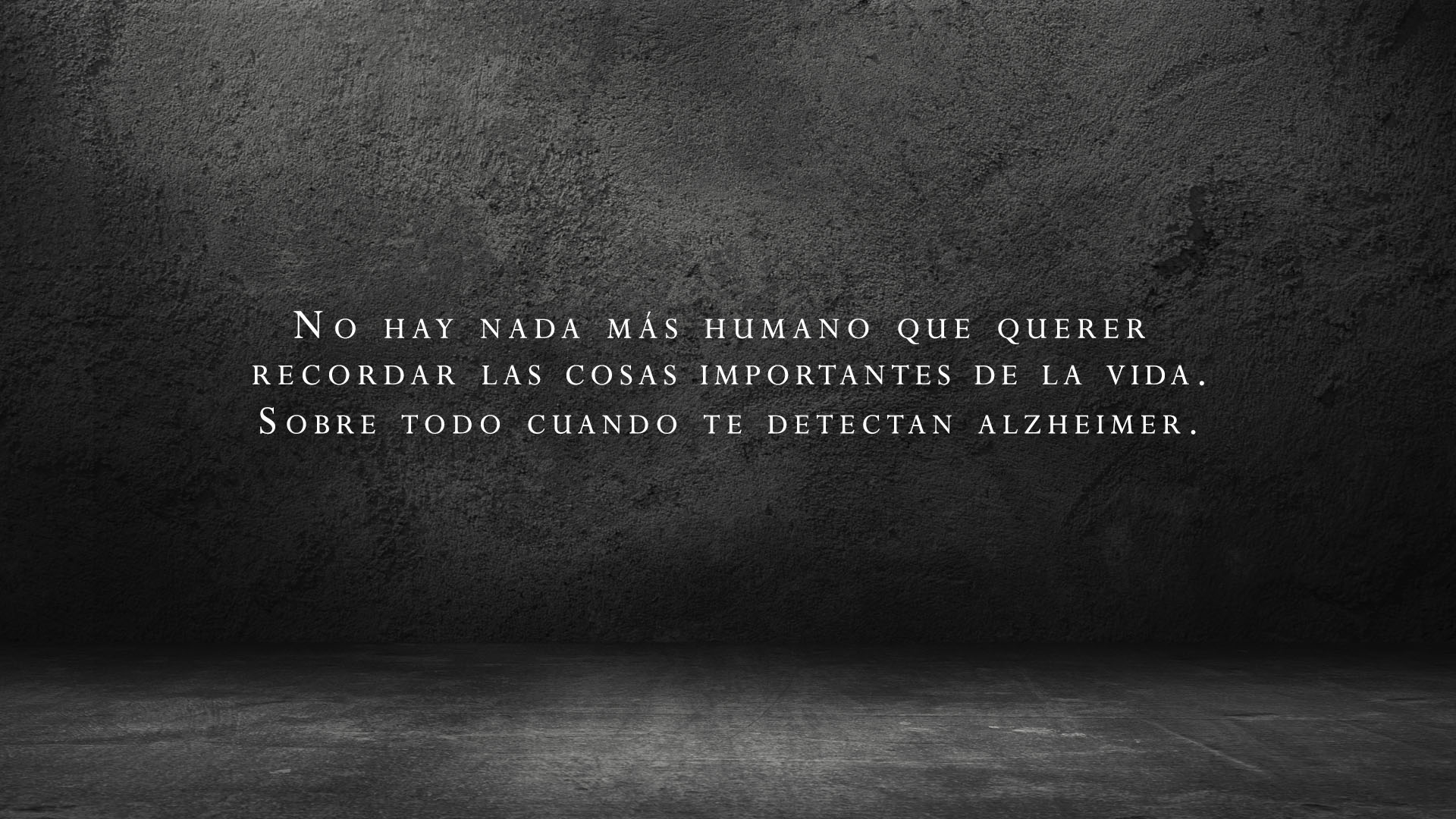 ACCIÓN ALZHEIMER – Memorias Perdidas