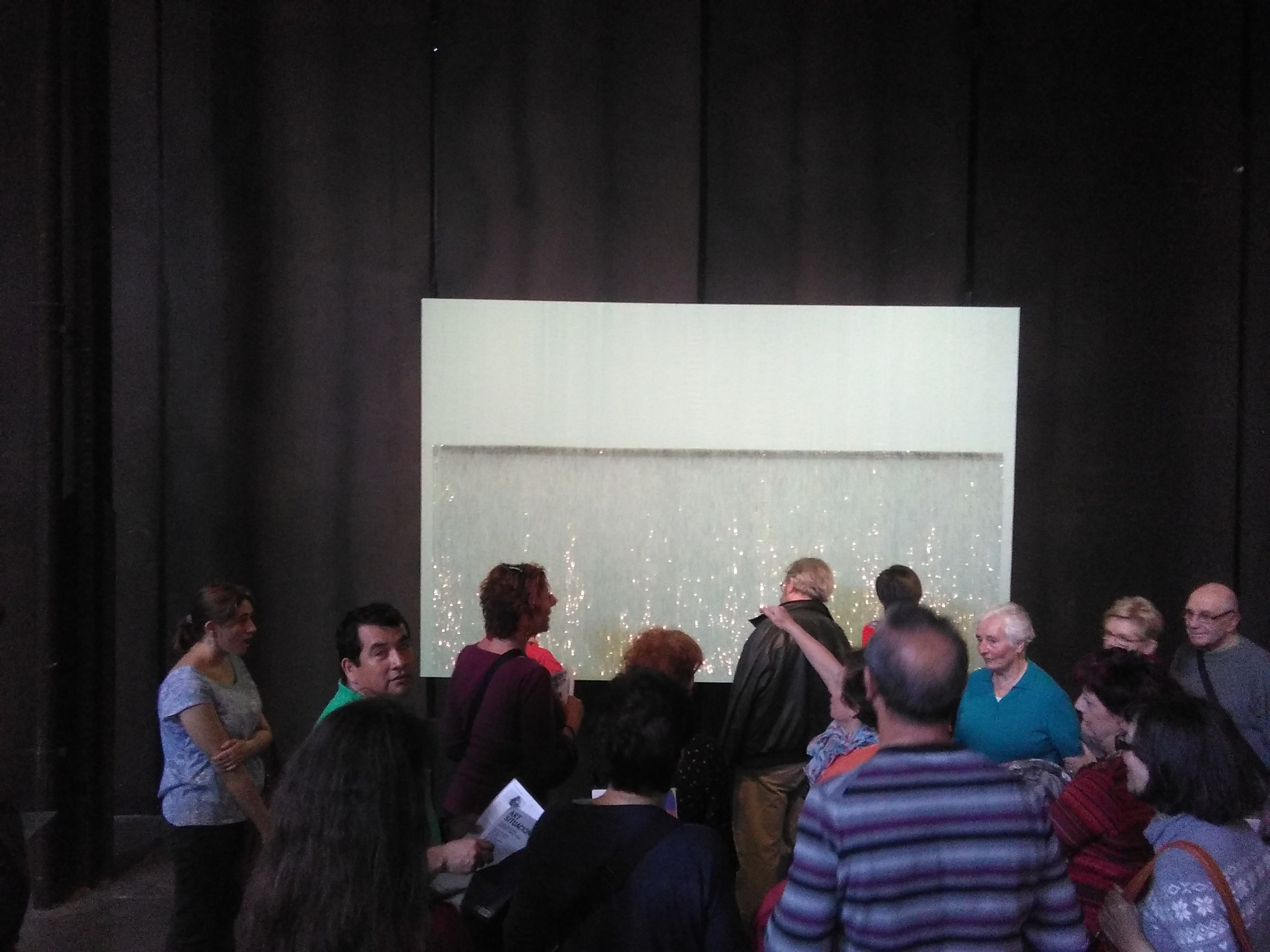 La FAE visita la exposiciones de máscaras y arte contemporáneo