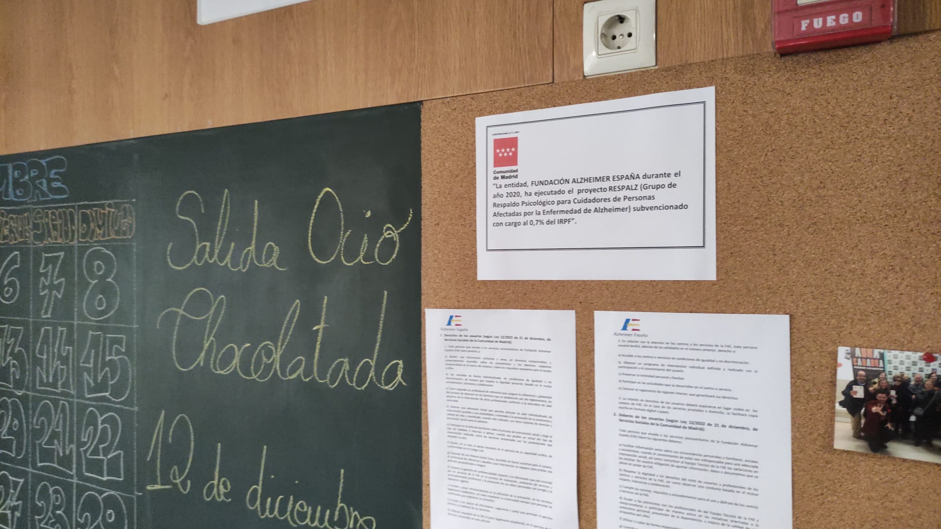Grupo de Respaldo Psicológico para Cuidadores de Personas Afectadas por la Enfermedad de Alzheimer